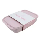 Tupperware Boîte à lunche compartimentée rose poudrée, 1L