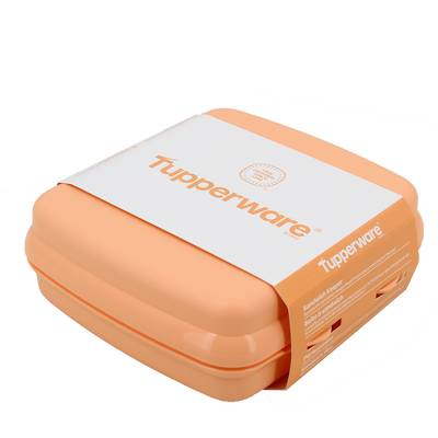 Tupperware Boîte à sandwich couleur pêche, 1 1 pièce
