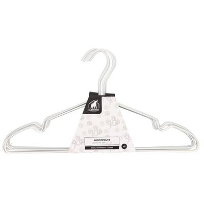 Elephant Cintre aluminium, 6 cintres