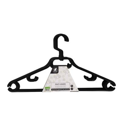 Elephant Cintre plastique crochet tournant, 4 cintres