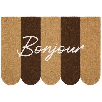 Elephant Brosse-pieds coco décoré, 1 pièce