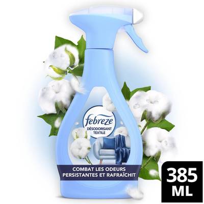 Febreze Textile désodorisant fraîcheur de coton, 385ml