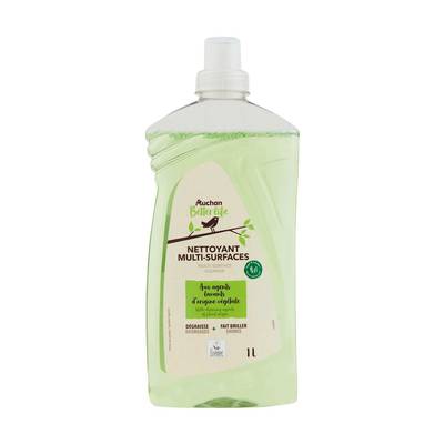 Auchan Better Life Nettoyant liquide multi-surfaces thym laurier, 1L