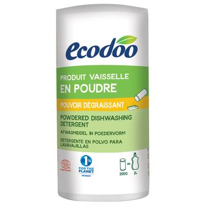 Ecodoo Produit vaisselle à main en poudre Ecocert, 200g