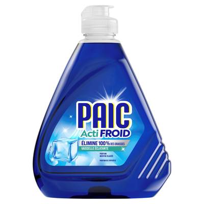Paic Liquide Vaisselle Eclatante Menthe Glacé Acti Froid, 500ML