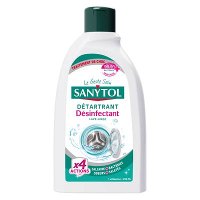 Sanytol Désinfectant Détartrant Lave Linge, 250ml