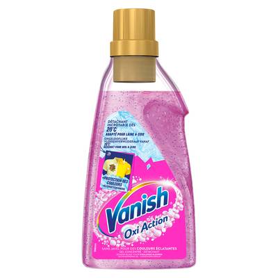 Vanish Gel Détachant Concentrée Sans Javel Laine & Soie Oxi Action, 1,5L