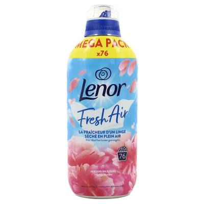 Lenor Adoucissant liquide Fresh Air Jardin en Fleur, 1,064L