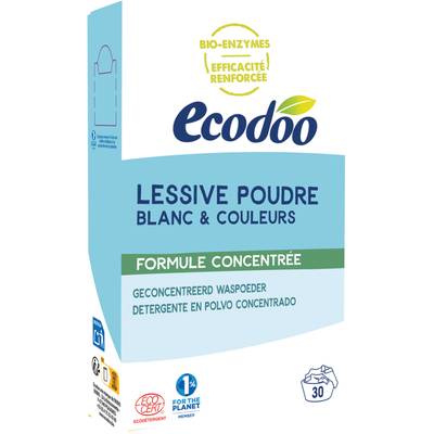 Ecodoo Lessive poudre concentrée Ecologique Ecocert, 750g