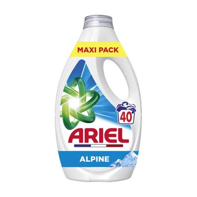 Ariel Lessive liquide Alpine, 1,8L