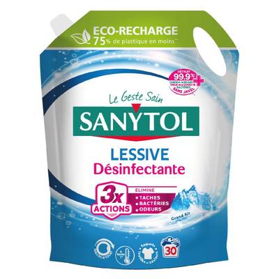 Sanytol Lessive liquide désinfectante grand air, 1,5L