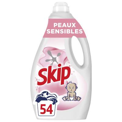Skip Lessive liquide Peaux Sensibles, 2,268L