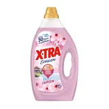 X Tra Lessive Liquide Fleur de Cerisier & Thé Vert Evasion Japon, 1,98L