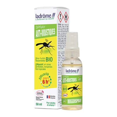 Ladrôme Spray Répulsif Moustiques et Tiques, 100ml