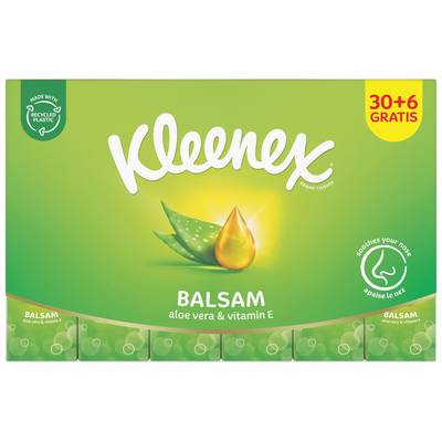 Kleenex Mouchoir etuis Balsam, 36 Etuis