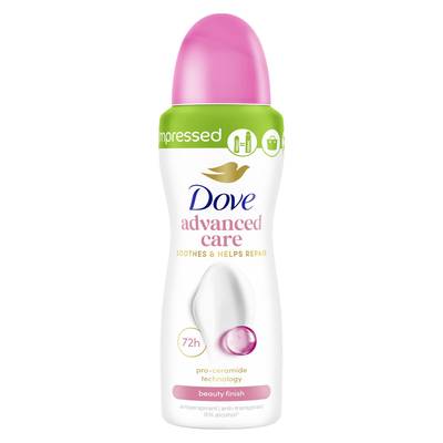 Dove Déodorant Spray Femme 72h Beauty Finish Advanced Care, 100ml