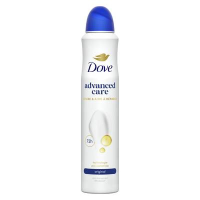 Dove Déodorant Spray Femme Original Advanced Care, 200ml