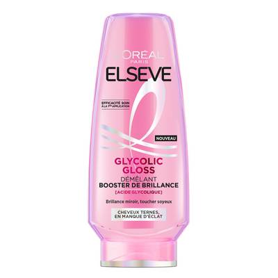 Elsève Démêlant Glycolic Gloss Booster de Brillance, 200ml