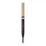 L'Oréal Crayon à Sourcils Pointe Triangulaire Teinte Cool Blond (102), 1 crayon