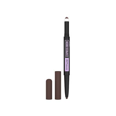 Maybelline Crayon à Sourcils Duo Teinte Marron Foncé (04) Express Brow Satin, 1 pièce