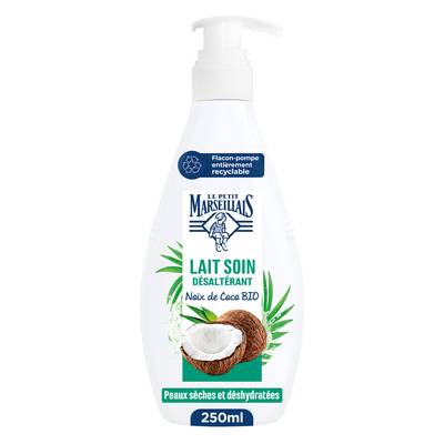 Le Petit Marseillais Lait Corps Noix de Coco Bio, 250ml