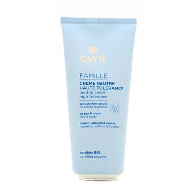Avril Crème neutre haute tolérance, 200ml
