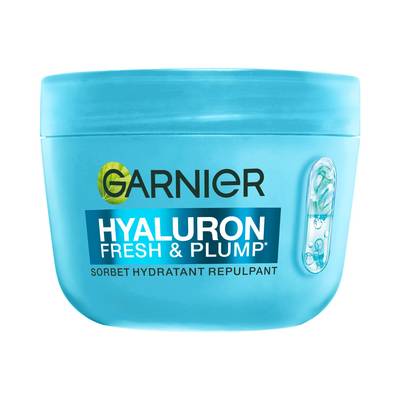 Garnier Crème Visage Sorbet Hydratante Repultant Hyaluron Fresh & Plump, 85ml