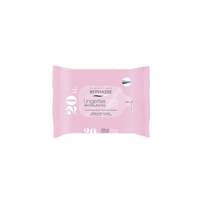 Byphasse Lingettes Démaquillantes Aux Protéines De Lait, 20 lingettes