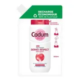 Cadum Gel Lavant Dermo-Respect à l'Huile d'Amande Douce Bio Recharge, 500ml