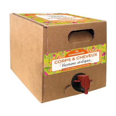 Cosmébulle Corps & Cheveux verveine exotique, Bidon de 3L