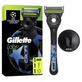 Gillette Labs Rasoirs jetables pour Homme Lame Exfoliante Support Magnétique, 1 rasoir