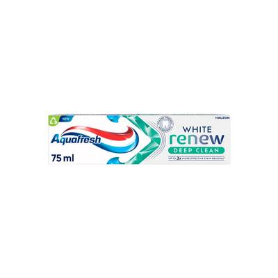 Aquafresh Dentifrice white renew deep clean, 75ml
