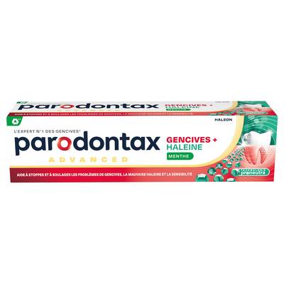 Parodontax Dentifrice Gencives + Haleine Menthe, 75ml