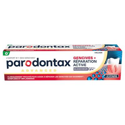Parodontax Dentifrice Réparation Active Gencives Blancheur, 75ml