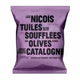 Les niçois Tuiles pois chiches soufflées olives, 100g