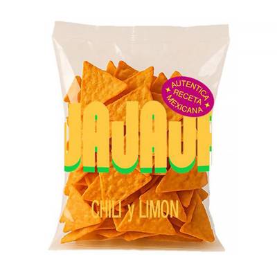 Jajaja Tortilla chips Chile y Limon, 150g