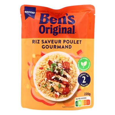 Ben's Original Riz Express Micro-ondes Poulet Goumand, 220g
