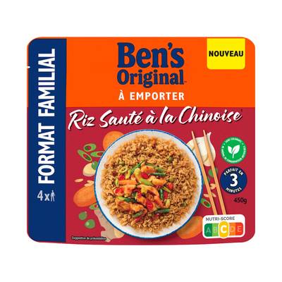 Ben's Original Riz Sauté à la Chinoise Express Micro-ondes, 450g
