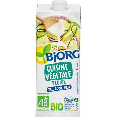 Bjorg Cuisine Végétale Fluide Bio, 20cl