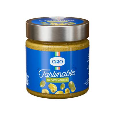 Ciro Tartinable Olives Vertes, 180g
