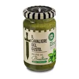 ll Cavaliere del Gusto Sauce Pesto Basilico en bocal, 190g