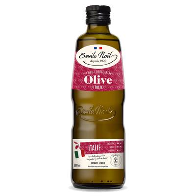 Emile Noël Huile d'olive bio vierge extra Origine Italie, 50cl
