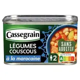 Cassegrain Légumes pour Couscous à la Marocaine en conserve, 430g