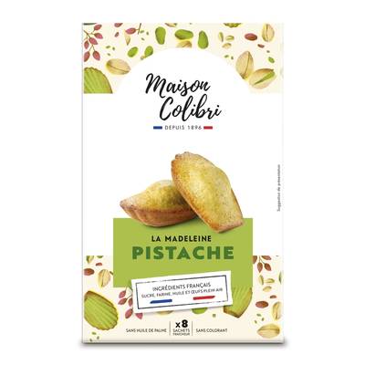 Maison Colibri Madeleine Pistache, 200g