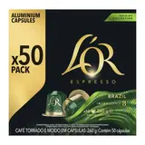 L'or Espresso Café capsules Espresso Brazil, 50 capsules