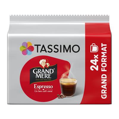 Tassimo Café Expresso Grand Mère, 24 dosettes