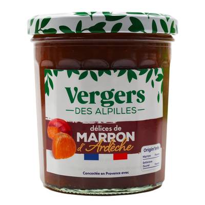 Vergers des Alpilles Crème de Marrons d'Ardèche, 370g