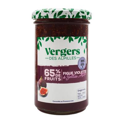 Vergers des Alpilles Préparation 65% Figue Violette de Solièce AOP, 300g