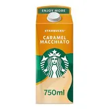 Starbucks Boisson Lactée Caramel Macchiato, 750ml