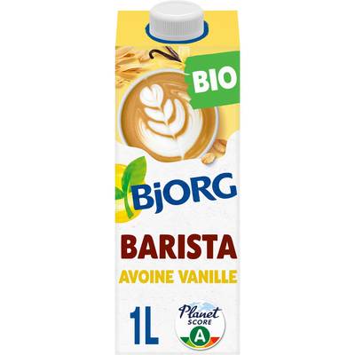 Bjorg Avoine Barista Vanille Boisson Végétale Bio, 1 L